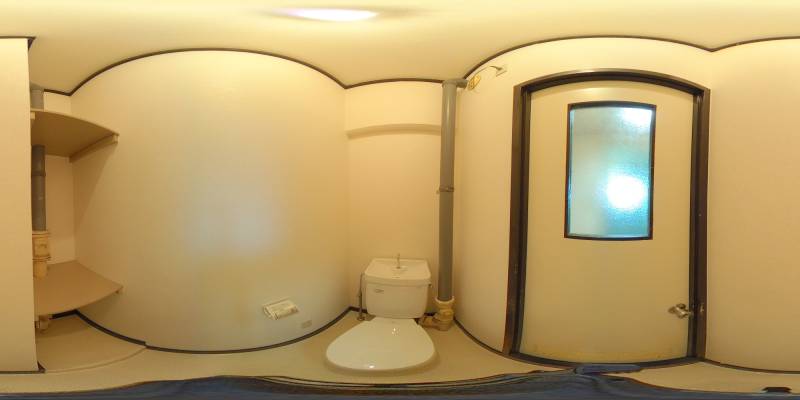 パノラマ画像トイレ