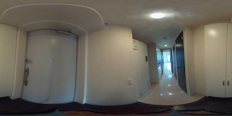 パノラマ画像玄関