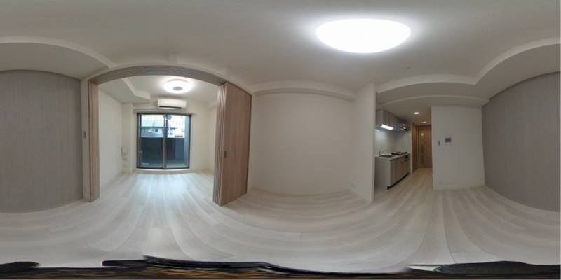 パノラマ画像リビング