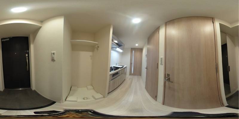 パノラマ画像玄関