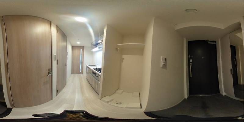 パノラマ画像玄関