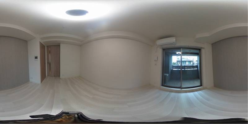 パノラマ画像洋室