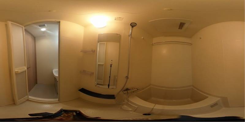 パノラマ画像バスルーム