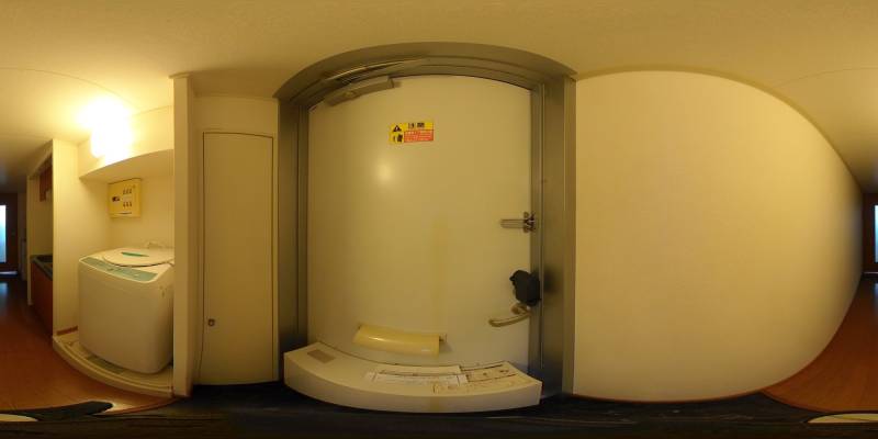 パノラマ画像玄関