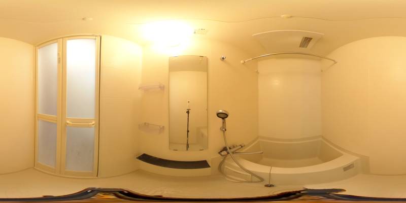 パノラマ画像バスルーム