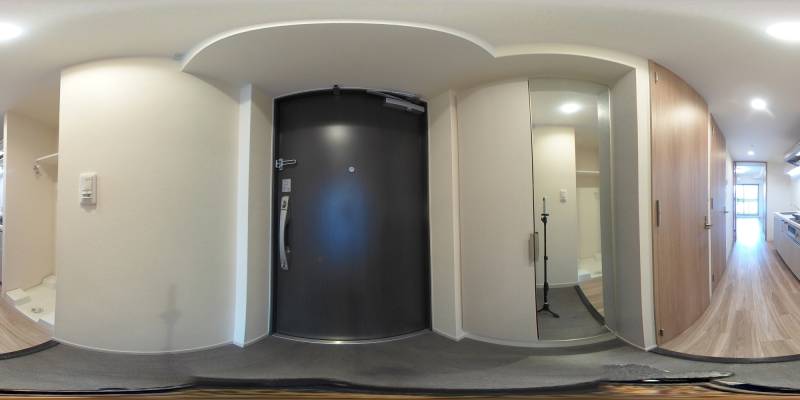 パノラマ画像玄関