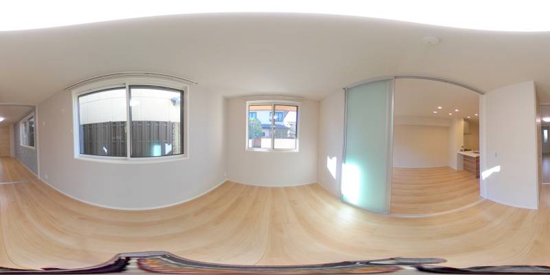 パノラマ画像洋室