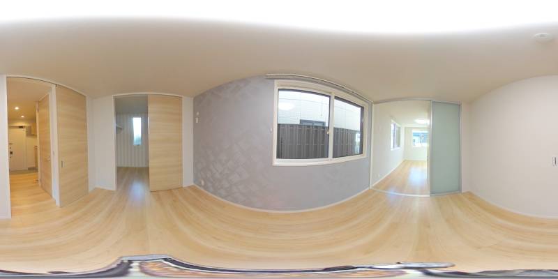 パノラマ画像洋室