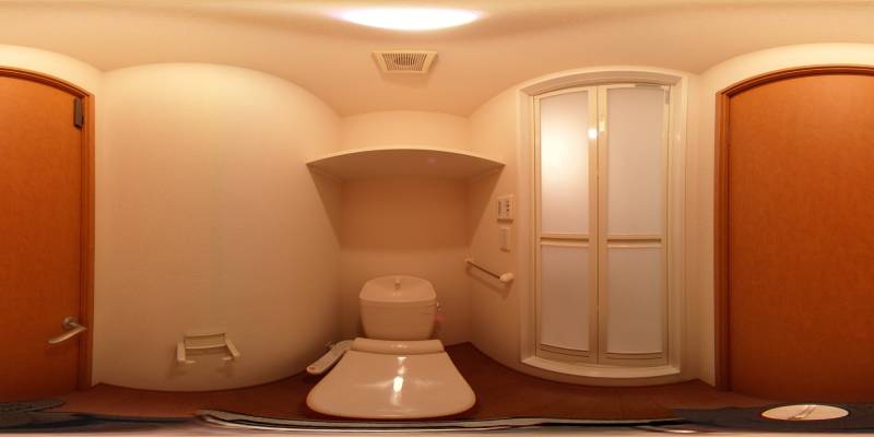 パノラマ画像トイレ