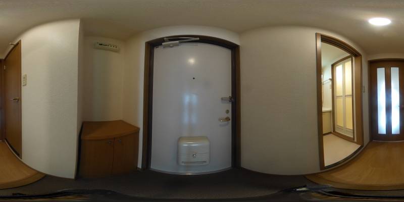 パノラマ画像玄関