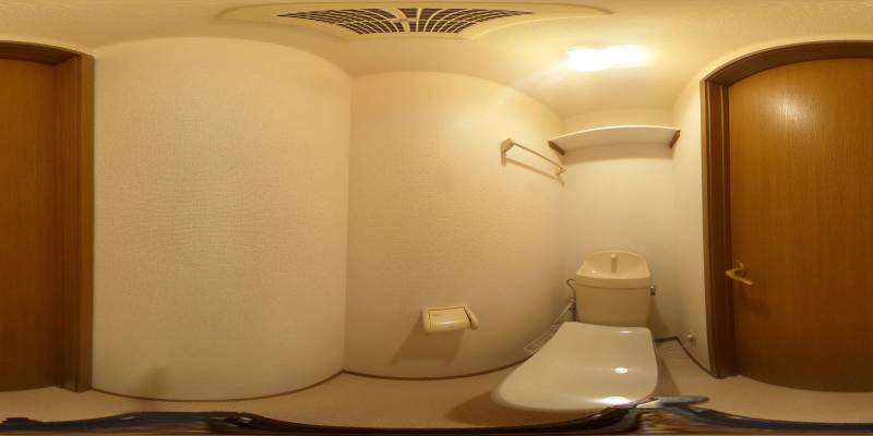 パノラマ画像トイレ