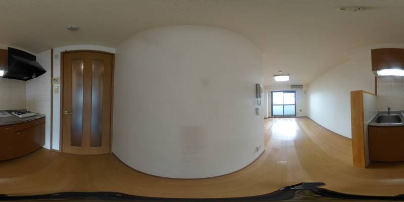 パノラマ画像キッチン