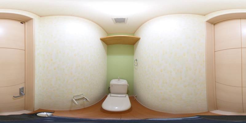パノラマ画像トイレ