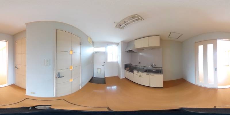 パノラマ画像リビング