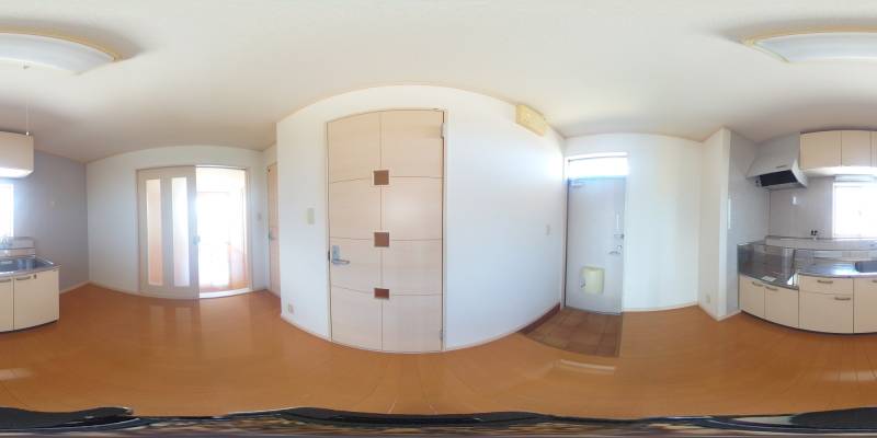 パノラマ画像キッチン