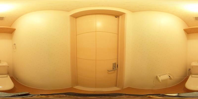 パノラマ画像トイレ