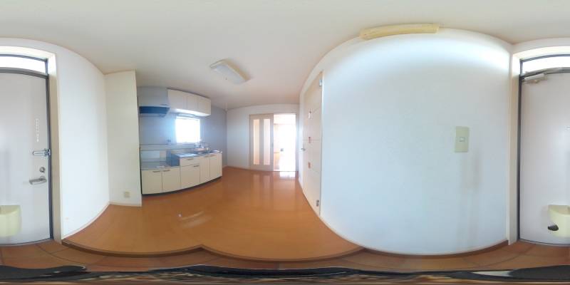 パノラマ画像玄関