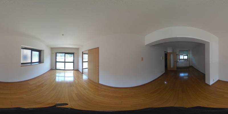 パノラマ画像リビング