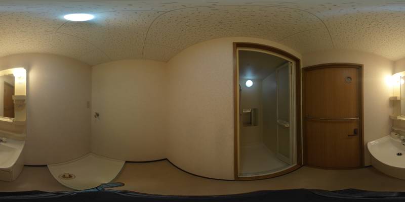 パノラマ画像洗面所