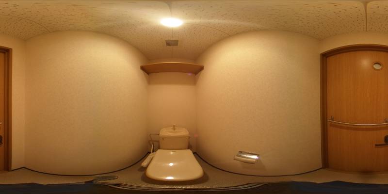 パノラマ画像トイレ