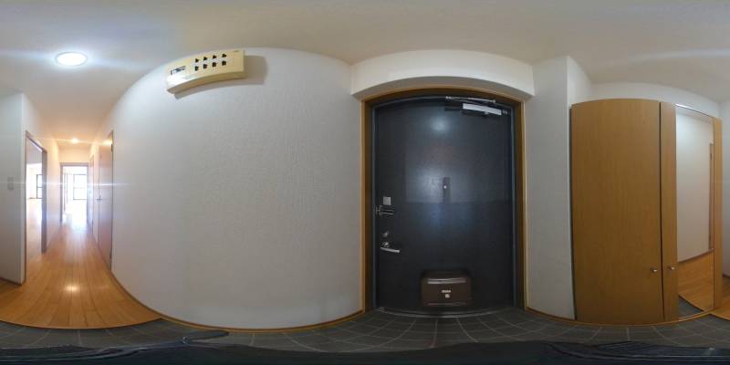 パノラマ画像玄関