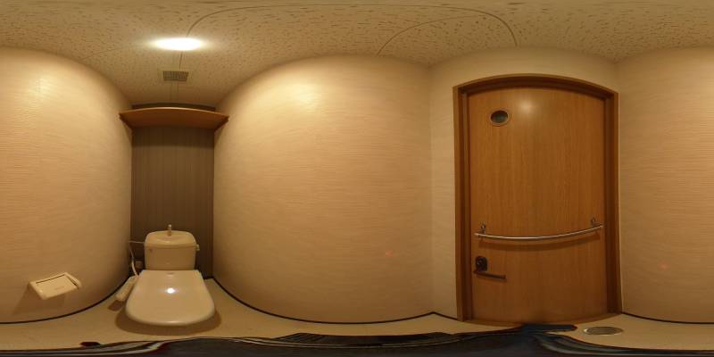 パノラマ画像トイレ