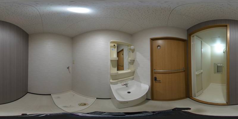 パノラマ画像洗面所