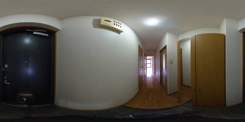 パノラマ画像玄関