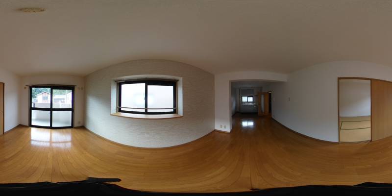 パノラマ画像リビング