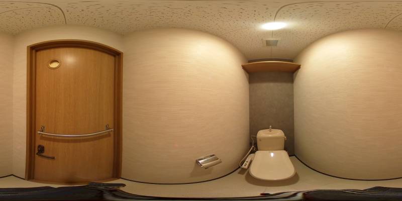 パノラマ画像トイレ