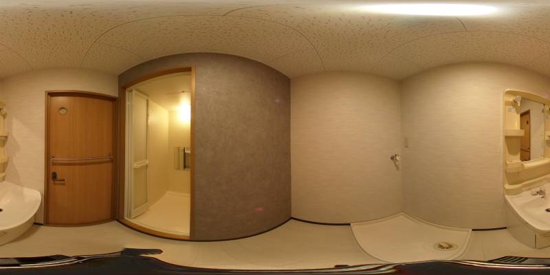 パノラマ画像洗面所