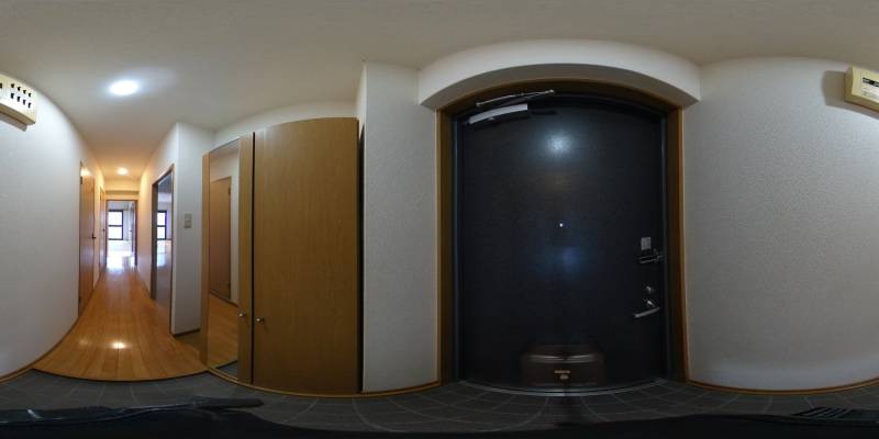 パノラマ画像玄関