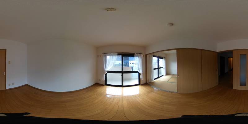 パノラマ画像洋室