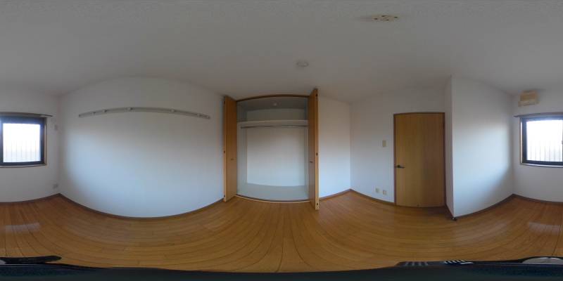 パノラマ画像洋室