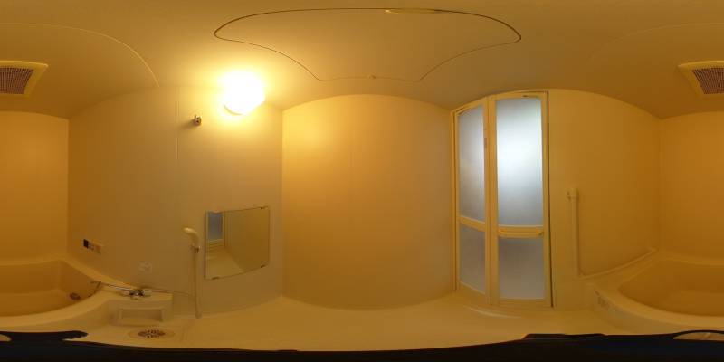 パノラマ画像バスルーム