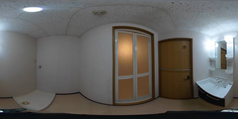 パノラマ画像洗面所