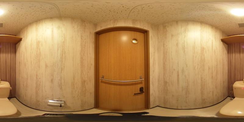 パノラマ画像トイレ