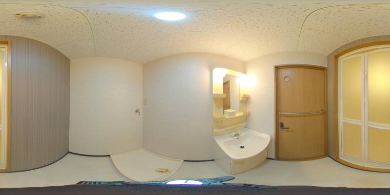 パノラマ画像洗面所