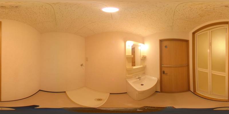 パノラマ画像洗面所