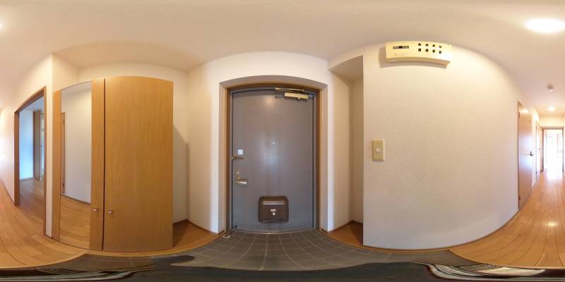 パノラマ画像玄関