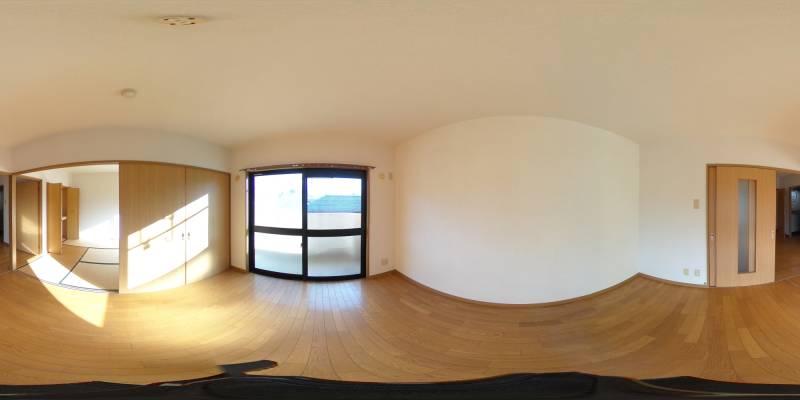 パノラマ画像洋室