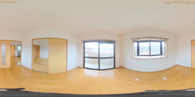 パノラマ画像洋室