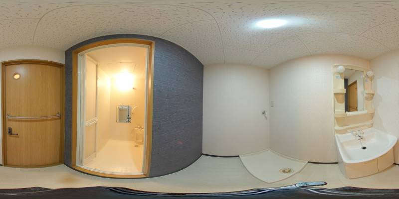 パノラマ画像洗面所