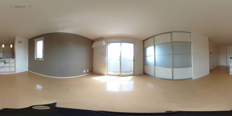 パノラマ画像リビング