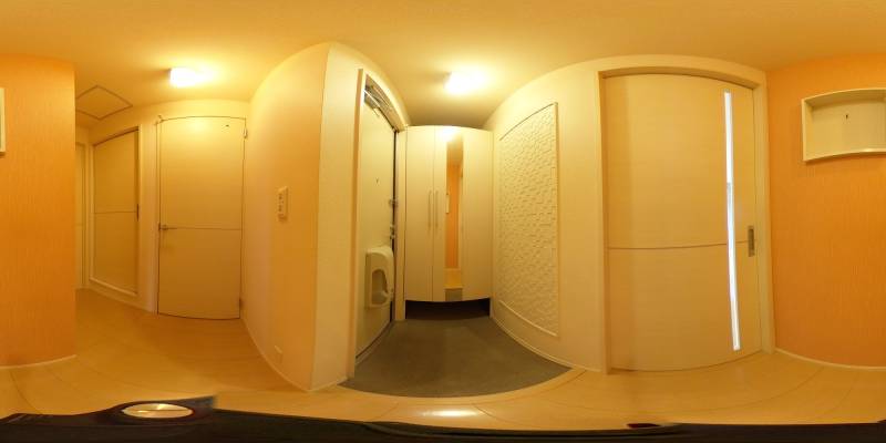 パノラマ画像玄関