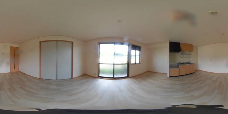 パノラマ画像リビング