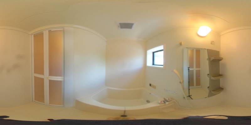 パノラマ画像バスルーム