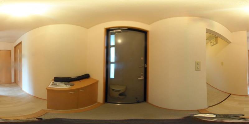 パノラマ画像玄関