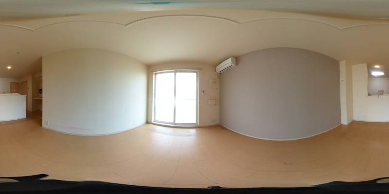 パノラマ画像リビング