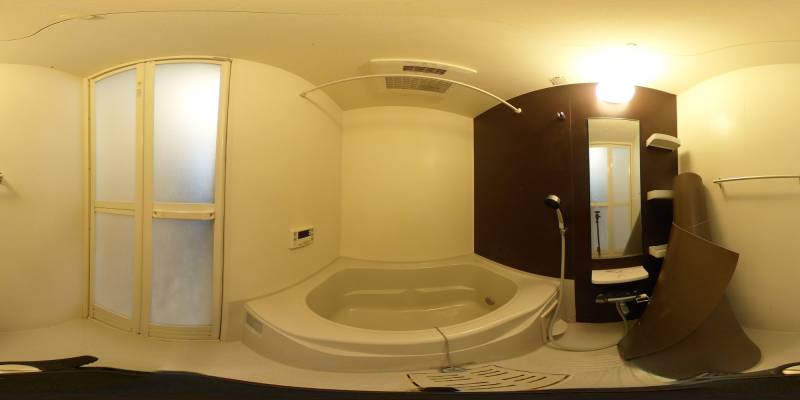 パノラマ画像バスルーム